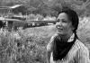 Vietnamese-American actress Kieu-Chinh on the set of John Irvin's Vietnam war film 'Hamburger Hill', where she is working as Vietnamese adviser, in the Philippine jungle south of Manila, 3rd November 1986. (Alex Bowie/Getty Images)